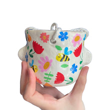 Load image into Gallery viewer, 'Busy Bees' Hanging Pot