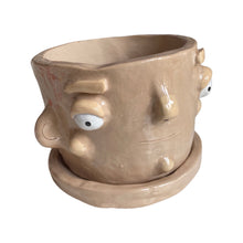 Load image into Gallery viewer, NEW Neutral Beige Large Plant Pot (One-Off)