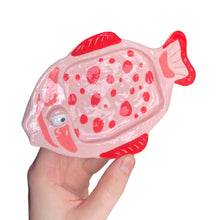 Load image into Gallery viewer, NEW 'Pink & Red' Fish Soap Dish (One-Off)