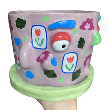 Load image into Gallery viewer, 'Lavender Fields' Large Plant Pot (One-Off)