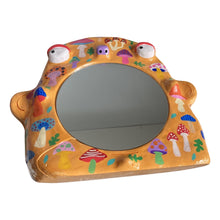 Load image into Gallery viewer, 'Not Mush-room Here' Stand-Up Mirror (one-off)