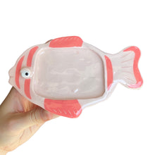 Load image into Gallery viewer, Pink Fish Soap Dish