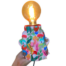 Load image into Gallery viewer, 'Bright Florals' Lamp Base (One-Off)