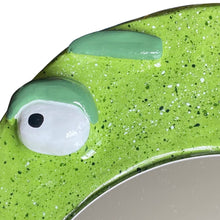 Load image into Gallery viewer, 'Green Speckled' BIG Ponky Wall Mirror (one-off) SALE