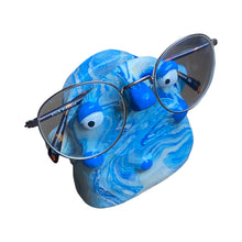 Load image into Gallery viewer, Blue Marble Glasses Holders 3 (one-off)