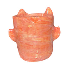 Load image into Gallery viewer, 'Sunset Marble' Devil Pot (one off)