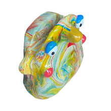 Load image into Gallery viewer, Marble Glasses Holders bright swirls (one off ready to ship)