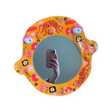 Load image into Gallery viewer, 'Tiger's' BIG Ponky Wall Mirror (one-off design)