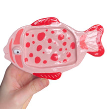 Load image into Gallery viewer, NEW 'Pink & Red' Fish Soap Dish (One-Off)