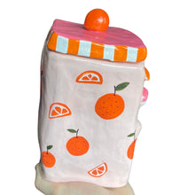 Load image into Gallery viewer, NEW 'Oranges' Storage Jar (One-Off)