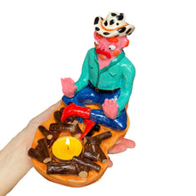 Load image into Gallery viewer, Classic Cowboy Campfire Candle Holder