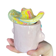 Load image into Gallery viewer, 'Swirly Stars' Cowboy (One-Off)