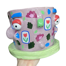 Load image into Gallery viewer, 'Lavender Fields' Large Plant Pot (One-Off)