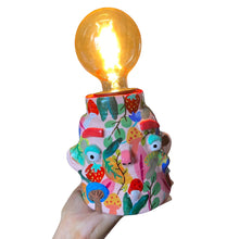 Load image into Gallery viewer, 'Bright Florals' Lamp Base (One-Off)