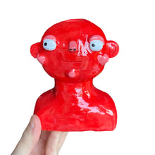 Load image into Gallery viewer, Red Candlestick Holder