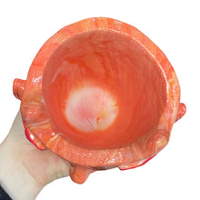 Load image into Gallery viewer, 'Sunset Marble' Devil Pot (one off)