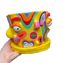 Load image into Gallery viewer, 'Ponkedelic' Large Plant Pot (One-Off)