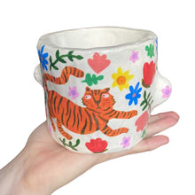 Load image into Gallery viewer, 'Colour Jungle' Chunky Pot (One-Off)