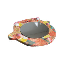 Load image into Gallery viewer, 'Marbled' BIG Ponky Wall Mirror (one-off design)