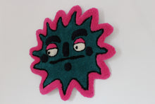 Load image into Gallery viewer, Midnight Sun Teal & Pink Tufted Wall Hanging