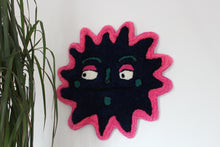 Load image into Gallery viewer, (NOW 30 % OFF) was £70! Midnight Sun Blue & Pink Tufted Wall Hanging