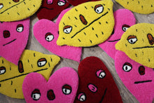 Load image into Gallery viewer, Yellow Lemon Tufted Wall Hanging