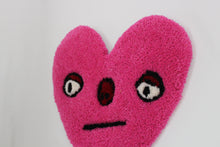 Load image into Gallery viewer, Pink Love Heart Shaped Tufted Wall Hanging
