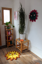 Load image into Gallery viewer, (NOW 30 % OFF) was £110! Sun/Star Yellow & Orange tufted rug