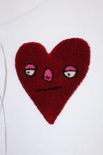 Load image into Gallery viewer, Red Love Heart Shapes Tufted Wall Hanging