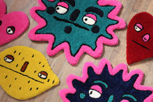 Load image into Gallery viewer, Yellow Lemon Tufted Wall Hanging