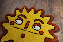 Load image into Gallery viewer, (NOW 30 % OFF) was £110! Sun/Star Yellow & Orange tufted rug