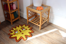 Load image into Gallery viewer, (NOW 30 % OFF) was £110! Sun/Star Yellow & Orange tufted rug
