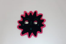 Load image into Gallery viewer, (NOW 30 % OFF) was £70! Midnight Sun Blue & Pink Tufted Wall Hanging