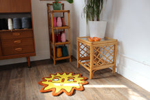 Load image into Gallery viewer, (NOW 30 % OFF) was £110! Sun/Star Yellow & Orange tufted rug