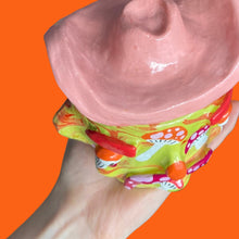 Load image into Gallery viewer, Trippy Marbled Mushroom Cowboy (one-off)