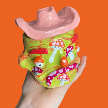 Load image into Gallery viewer, Trippy Marbled Mushroom Cowboy (one-off)
