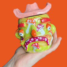 Load image into Gallery viewer, Trippy Marbled Mushroom Cowboy (one-off)
