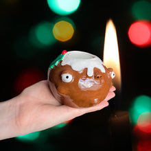 Load image into Gallery viewer, Christmas Pudding Candle Holder