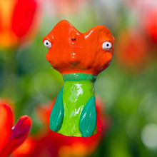 Load image into Gallery viewer, Orange Tulip Tea-light Candle Holder