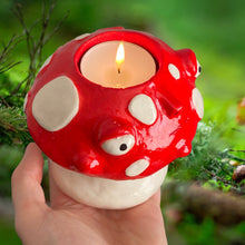 Load image into Gallery viewer, Mushroom Tea-light Candle Holder