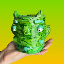 Load image into Gallery viewer, Zesty Green Marble Devil (One-Off)