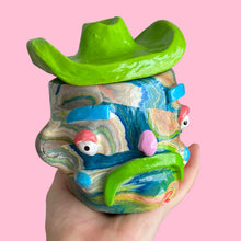 Load image into Gallery viewer, Multi Swirl Marble Cowboy (one-off)