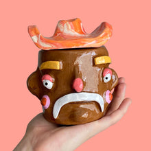 Load image into Gallery viewer, Beachy Marble Hat Cowboy (one-off)