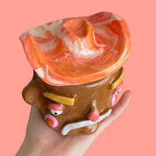 Load image into Gallery viewer, Beachy Marble Hat Cowboy (one-off)