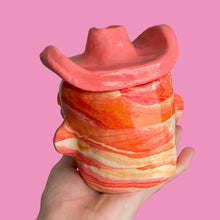 Load image into Gallery viewer, Tango Peach Marble Cowboy (one-off)