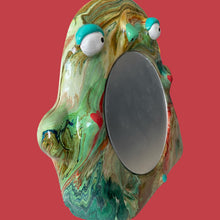Load image into Gallery viewer, Stand-Up Mirror in Green Marble (On-off)