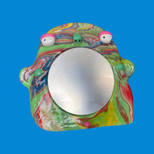 Load image into Gallery viewer, Stand-Up Mirror in Multi-Colour Marble (One-off)