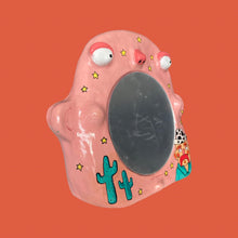 Load image into Gallery viewer, Pink Vibin Cow-Boy Stand-Up Mirror (One-off)