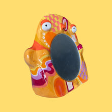 Load image into Gallery viewer, Groovin Stand-Up Mirror in Orange (One-off)