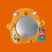 Load image into Gallery viewer, Orange Vibin Cow-Boy Stand-Up Mirror (One-off)